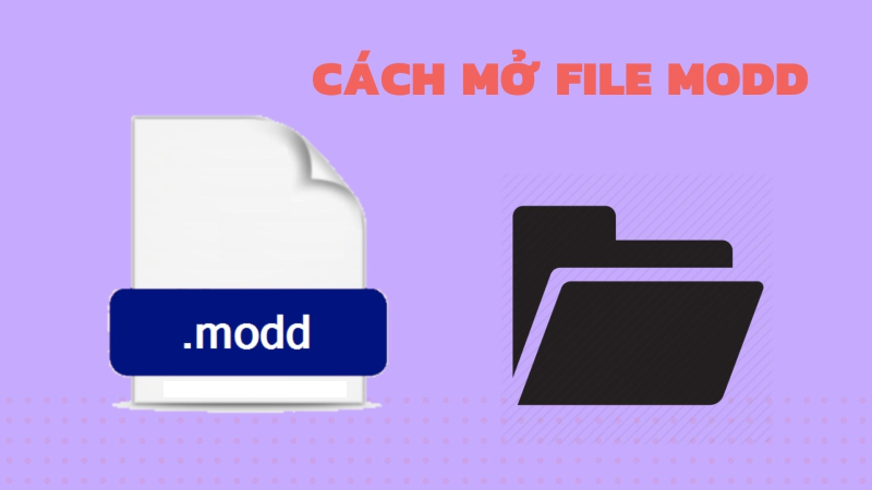 File MODD được mở bằng Phần mềm Trình chiếu Chuyển động của Sony
