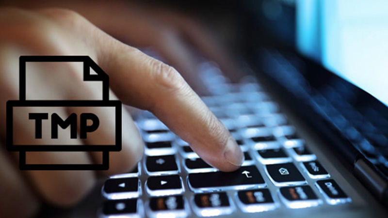 File TMP được tạo ra nhằm mục đích lưu giữ dữ liệu tạm thời