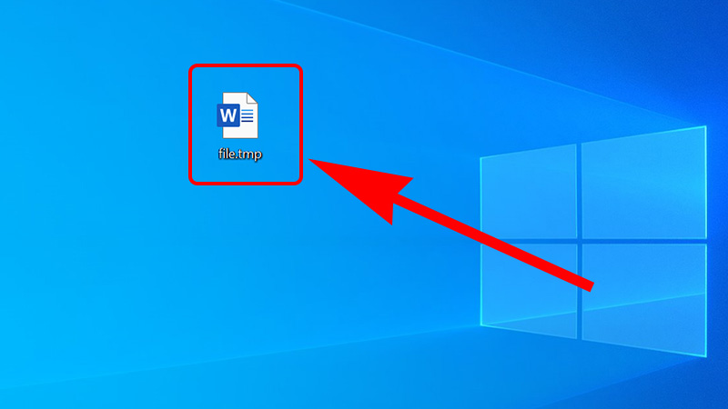 Chọn file TMP