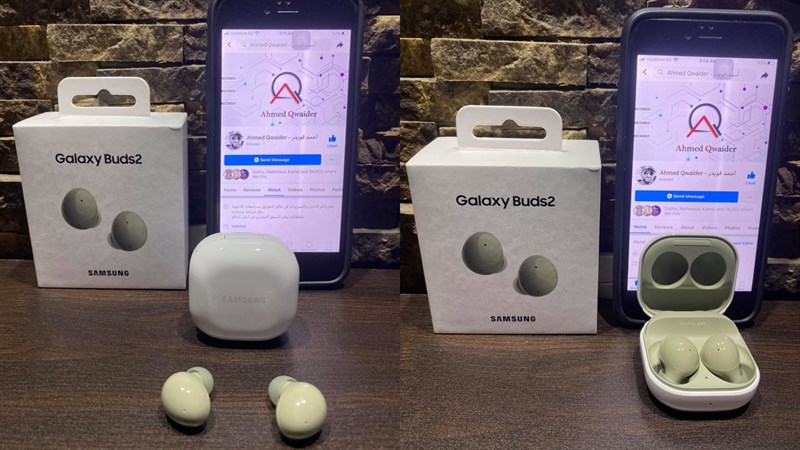 Galaxy Buds2 phiên bản màu trắng Galaxy Buds2 phiên bản màu trắng