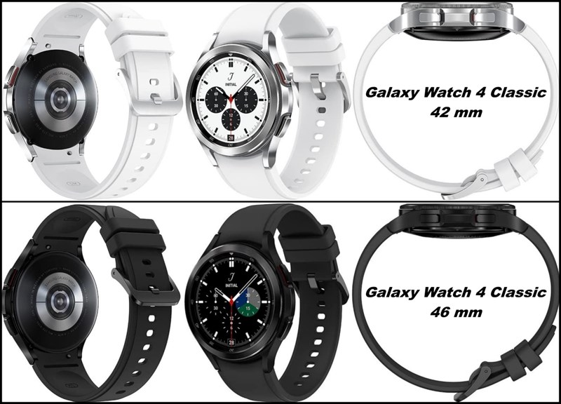 Dòng Galaxy Watch 4 Classic lộ ảnh render Dòng Galaxy Watch 4 Classic lộ ảnh render