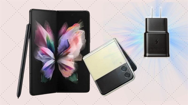 Samsung Galaxy Z Flip3 và Galaxy Z Fold3 xuất xưởng với bộ sạc 25W tại Trung Quốc Samsung Galaxy Z Flip3 và Galaxy Z Fold3 xuất xưởng với bộ sạc 25W tại Trung Quốc