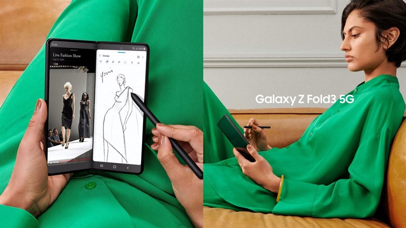 Galaxy Z Fold 3 có thể bị hỏng nếu sử dụng bút S Pen thông thường Galaxy Z Fold 3 có thể bị hỏng nếu sử dụng bút S Pen thông thường