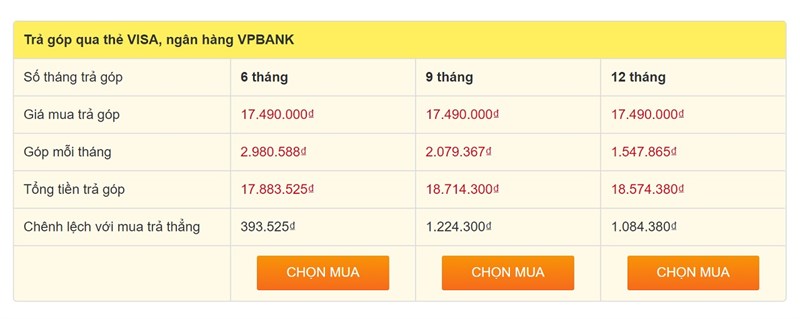 Trả góp Trả góp
