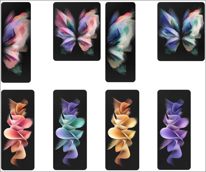 Hình nền Galaxy Z Fold 3 và Galaxy Z Flip 3 Hình nền Galaxy Z Fold 3 và Galaxy Z Flip 3