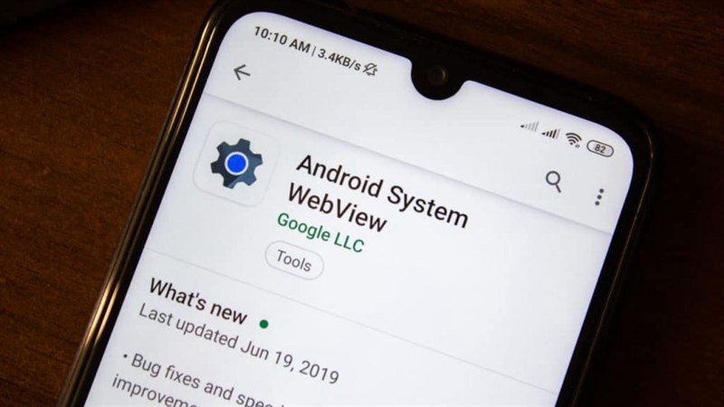 có thể xóa Android System WebView ra khỏi điện thoại không có thể xóa Android System WebView ra khỏi điện thoại không