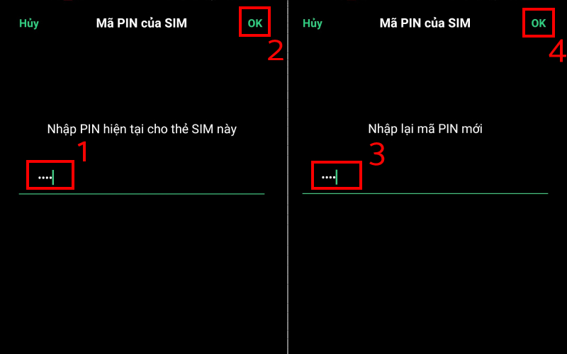 Thay đổi mã pin điện thoại OPPO