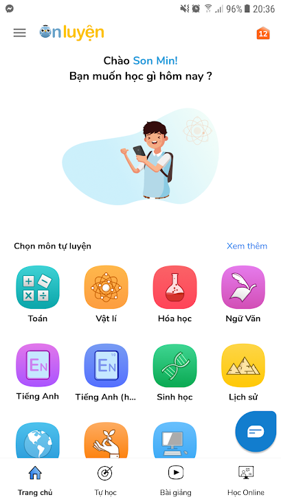 Onluyen.vn: Ôn luyện thi lớp 1 - 12 Onluyen.vn: Ôn luyện thi lớp 1 - 12