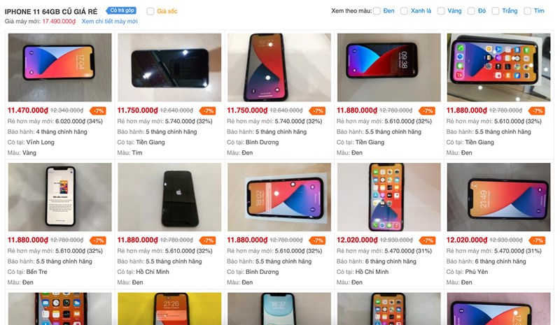 iPhone 11 cũ giá rẻ trả góp iPhone 11 cũ giá rẻ trả góp