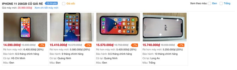 iPhone 11 cũ giá rẻ trả góp iPhone 11 cũ giá rẻ trả góp