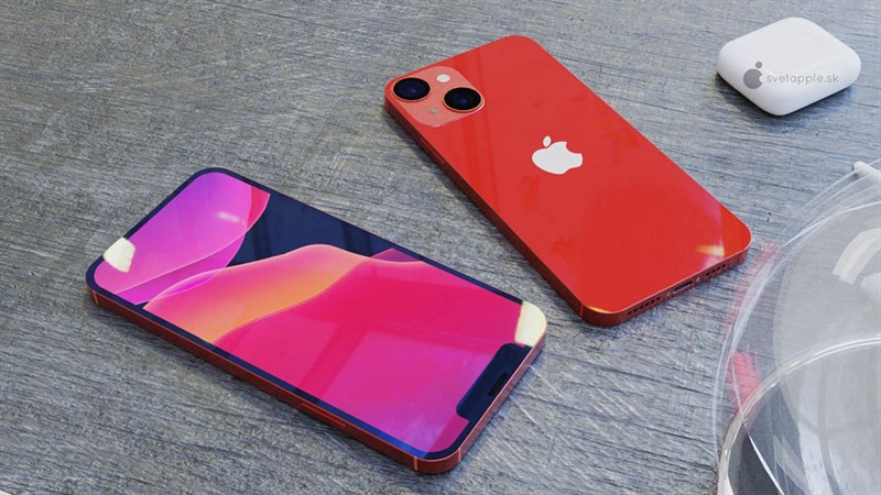 iPhone 13 mini với màn hình 5.4 inch iPhone 13 mini với màn hình 5.4 inch