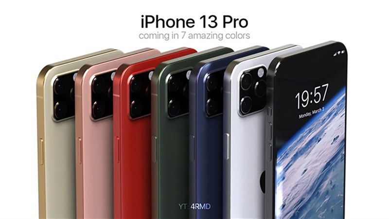 iPhone 13 Pro có thể có 7 màu iPhone 13 Pro có thể có 7 màu