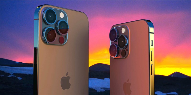 Thiết kế vuông vức của iPhone 13 Pro Thiết kế vuông vức của iPhone 13 Pro
