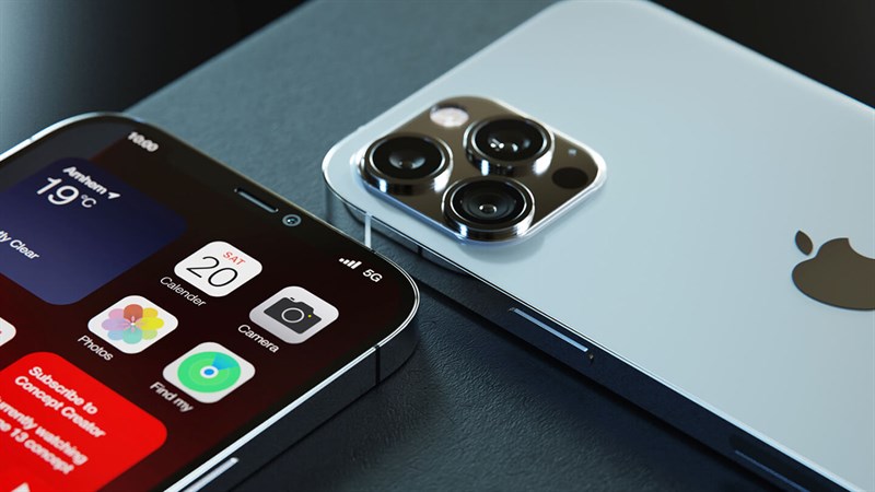 Cụm camera trên iPhone 13 Pro Cụm camera trên iPhone 13 Pro