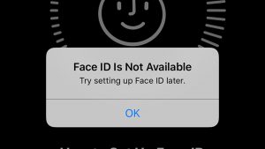 iPhone mất Face ID là khi bộ phận nhận diện khuôn mặt không sử dụng được