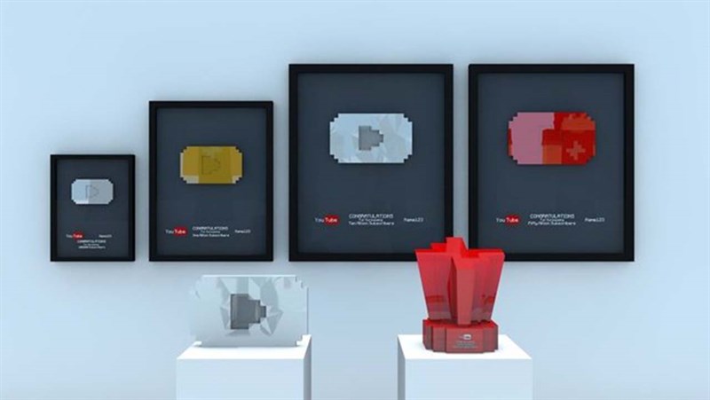 Có thể bạn chưa biết: Nút Bạc, Vàng, Kim cương, Ruby YouTube là gì? Có thể bạn chưa biết: Nút Bạc, Vàng, Kim cương, Ruby YouTube là gì?