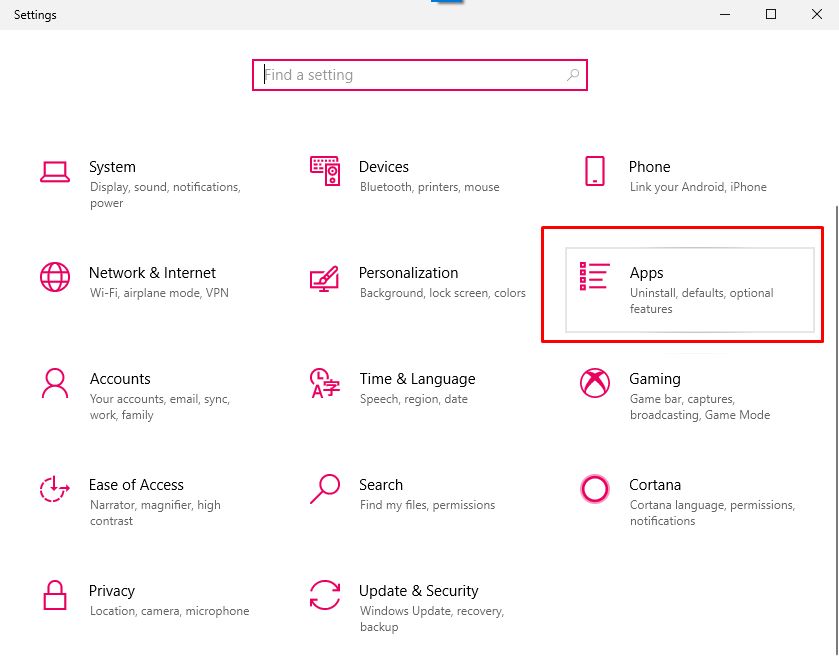 Làm sao để gỡ bỏ phần mềm không có trong Control Panel Win 10 1