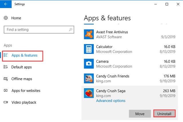Làm sao để gỡ bỏ phần mềm không có trong Control Panel Win 10 2
