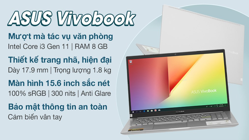 laptop-asus-duoi-20-trieu-4-800x450-1 Thiết kế của laptop ASUS VivoBook A515EA i3