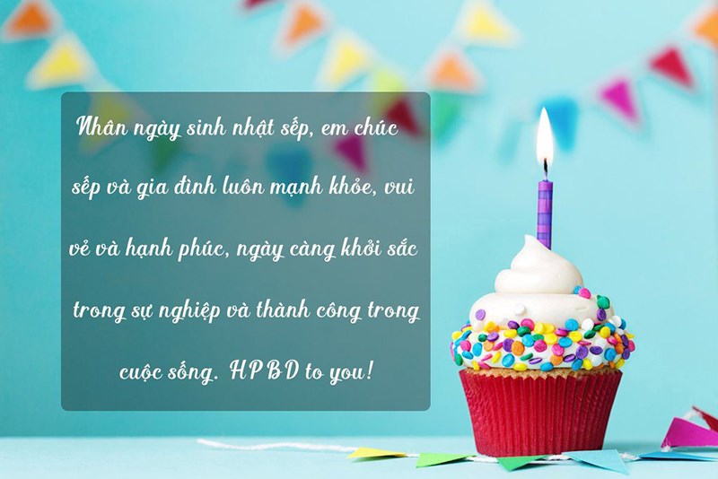 Lời chúc mừng sinh nhật sếp nam 2 Lời chúc mừng sinh nhật sếp nam 2