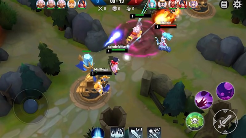 Ảnh trong game Masters Battle League 5v5 Ảnh trong game Masters Battle League 5v5