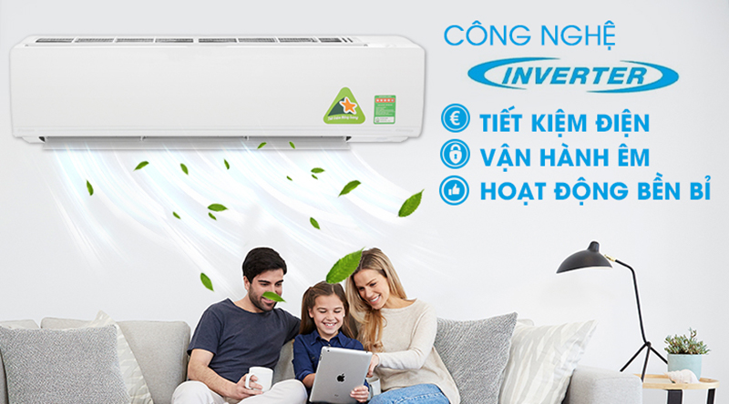 Công nghệ biến tần Inverter của điều hòa Daikin