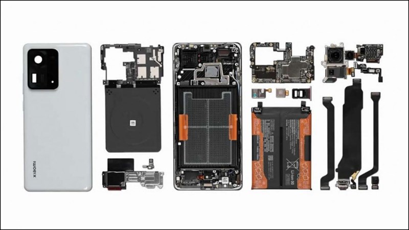 Tháo rời Mi MIX 4 Tháo rời Mi MIX 4
