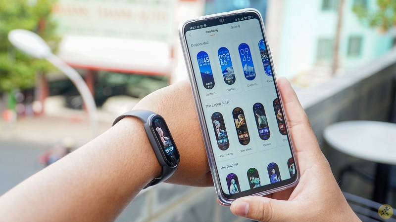 Tha hồ thay đổi phong cách bằng cách thay đổi mặt đồng hồ trên Mi Band 6 Tha hồ thay đổi phong cách bằng cách thay đổi mặt đồng hồ trên Mi Band 6