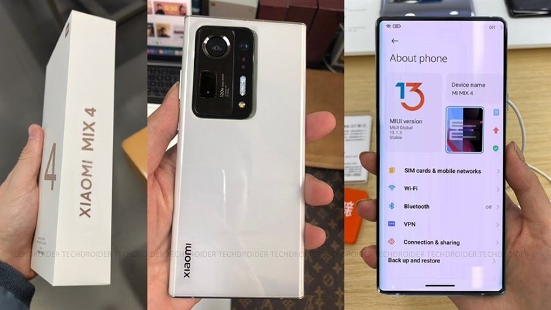 Ảnh chụp thực tế Mi MIX 4 Ảnh chụp thực tế Mi MIX 4