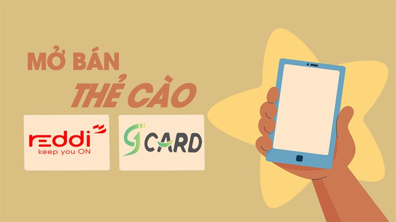 THẺ NẠP ĐIỆN THOẠI REDDI VÀ 9CARD MỞ BÁN THẺ NẠP ĐIỆN THOẠI REDDI VÀ 9CARD MỞ BÁN
