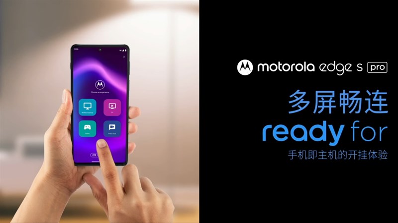 Motorola Edge S Pro được xác nhận sở hữu chức năng Ready For Motorola Edge S Pro được xác nhận sở hữu chức năng Ready For