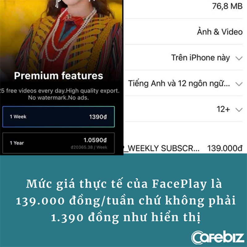 Cảnh báo: Rủi ro mất tiền từ ứng dụng ghép mặt FacePlay, thậm chí... Cảnh báo: Rủi ro mất tiền từ ứng dụng ghép mặt FacePlay, thậm chí...