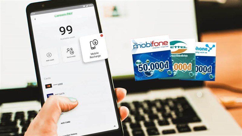 Nạp card điện thoại online Nạp card điện thoại online