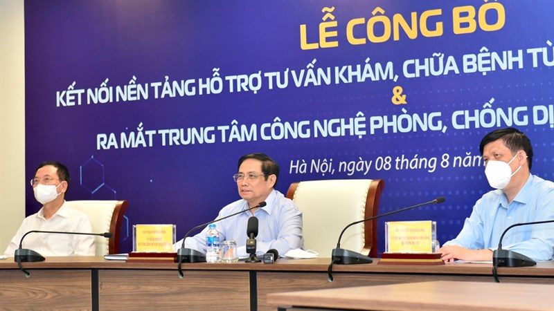 Ra mắt Trung tâm Công nghệ phòng, chống Covid-19 quốc gia Ra mắt Trung tâm Công nghệ phòng, chống Covid-19 quốc gia