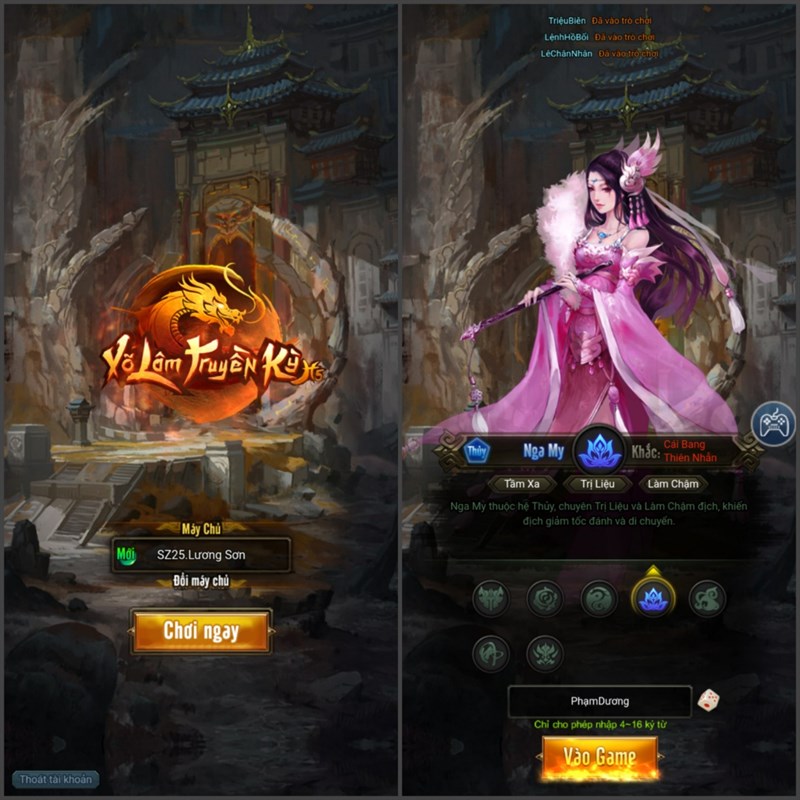 Cách chơi game Võ Lâm Truyền Kỳ trên Zalo Cách chơi game Võ Lâm Truyền Kỳ trên Zalo