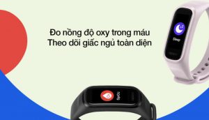 Đồng hồ thông minh Oppo Band đo nồng độ SpO2