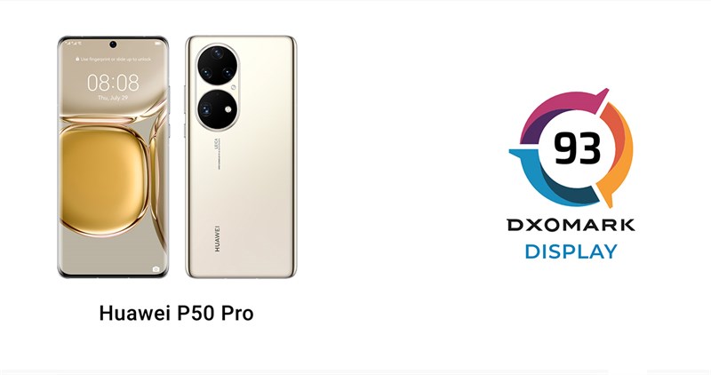 Huawei P50 Pro trở thành smartphone có màn hình tốt nhất trên DxOMark Huawei P50 Pro trở thành smartphone có màn hình tốt nhất trên DxOMark