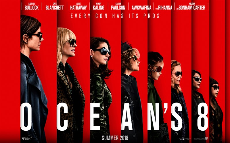 Poster phim Băng Cướp Thế Kỷ - Ocean 8 Poster phim Băng Cướp Thế Kỷ - Ocean 8