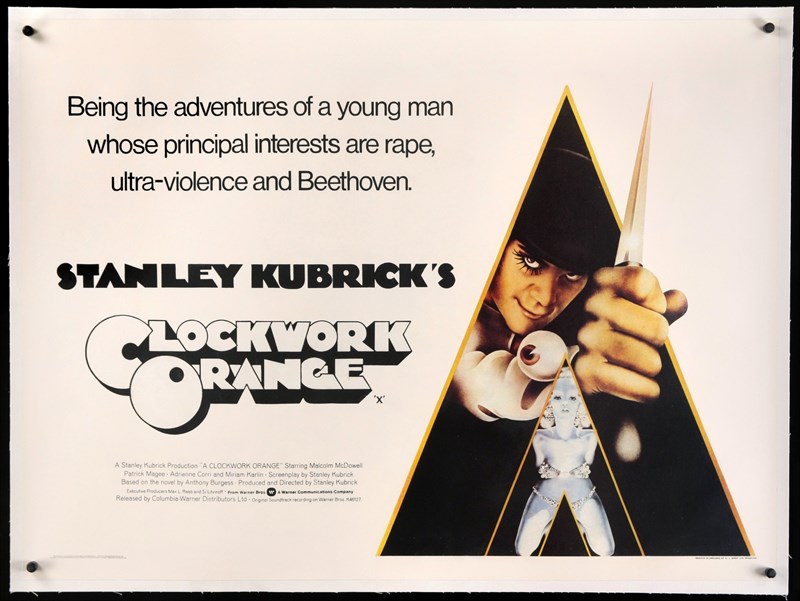 Poster phim Cỗ Máy Con Người - A Clockwork Orange Poster phim Cỗ Máy Con Người - A Clockwork Orange
