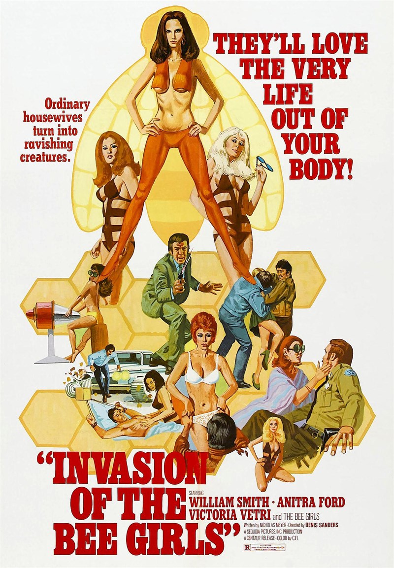 Poster phim Cuộc xâm lược của Girls Bee - Invasion of the Bee Girls Poster phim Cuộc xâm lược của Girls Bee - Invasion of the Bee Girls