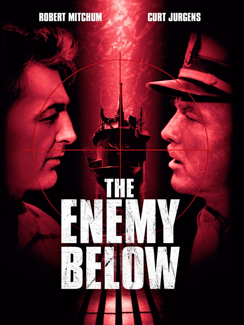 Poster phim Kẻ Thù Bên Dưới - The Enemy Below Poster phim Kẻ thù bên dưới - The Enemy Below