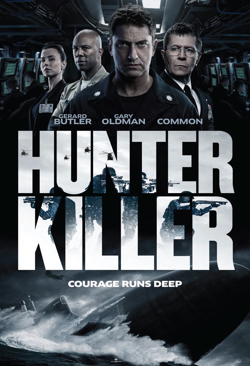 Poster phim Mật Vụ Giải Cứu - Hunter Killer Poster phim Mật Vụ Giải Cứu - Hunter Killer
