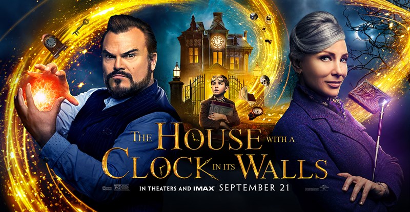 Poster phim Ngôi nhà có chiếc đồng hồ ma thuật - The House with a Clock in Its Walls Poster phim Ngôi nhà có chiếc đồng hồ ma thuật - The House with a Clock in Its Walls
