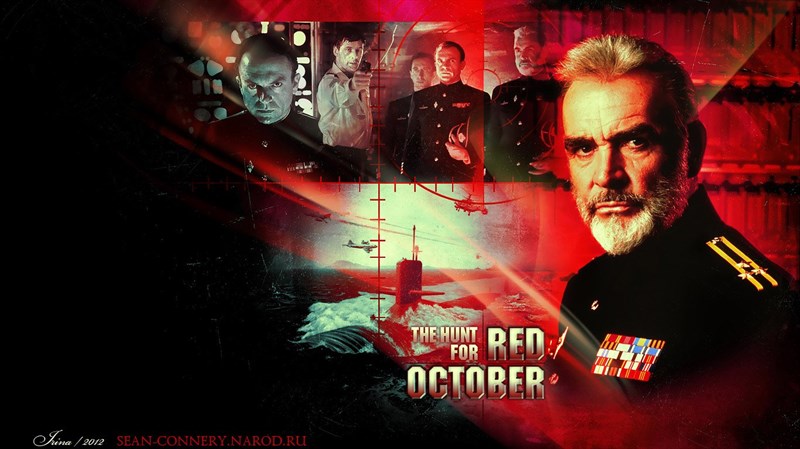 Poster phim Săn tìm tàu ngầm vàng Tháng Mười Đỏ - The Hunt for Red October Poster phim Săn tìm tàu ngầm vàng Tháng Mười Đỏ - The Hunt for Red October