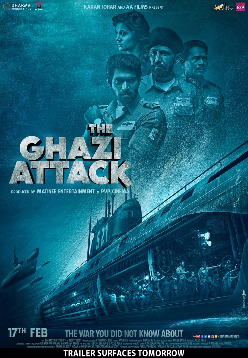 Poster phim Trận Chiến Dưới Đại Dương - The Ghazi Attack Poster phim Trận chiến dưới đại dương - The Ghazi Attack