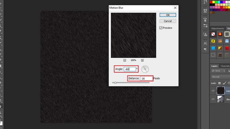 Cách tạo mưa trong Photoshop Cách tạo mưa trong Photoshop