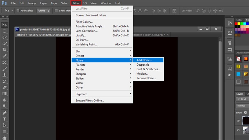 Cách tạo mưa trong Photoshop Cách tạo mưa trong Photoshop