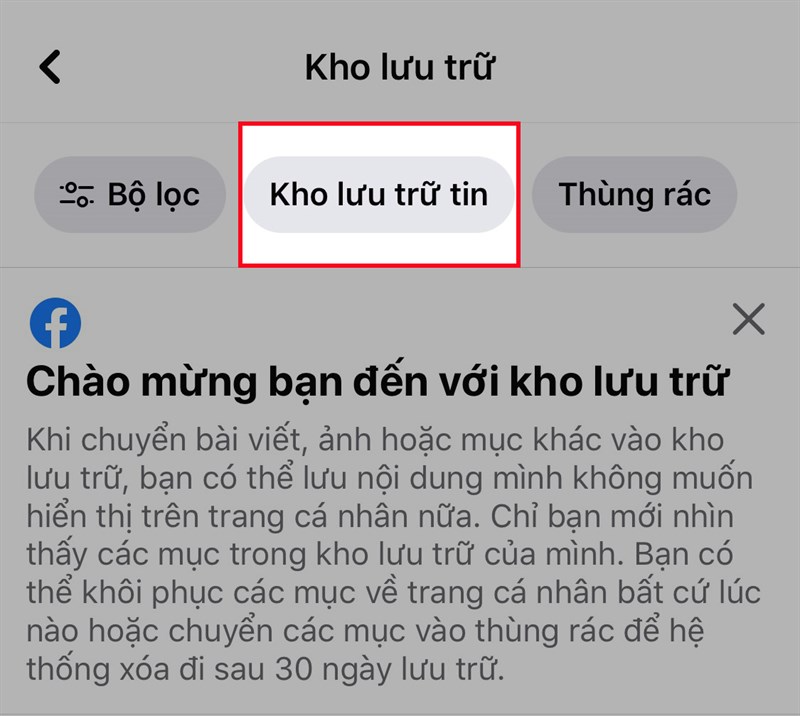 Chọn Kho lưu trữ tin Chọn Kho lưu trữ tin