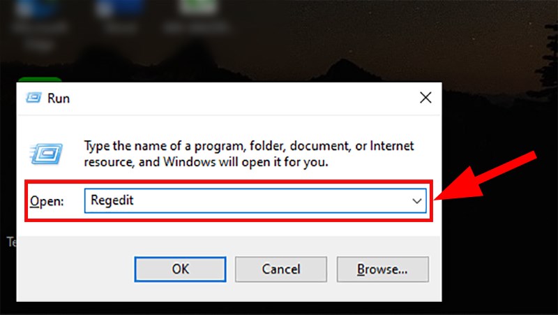 Mở cửa sổ Regedit Mở cửa sổ Regedit