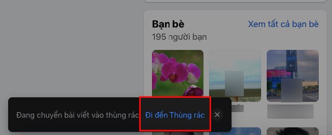 Chọn Đi đến Thùng rác Chọn Đi đến Thùng rác